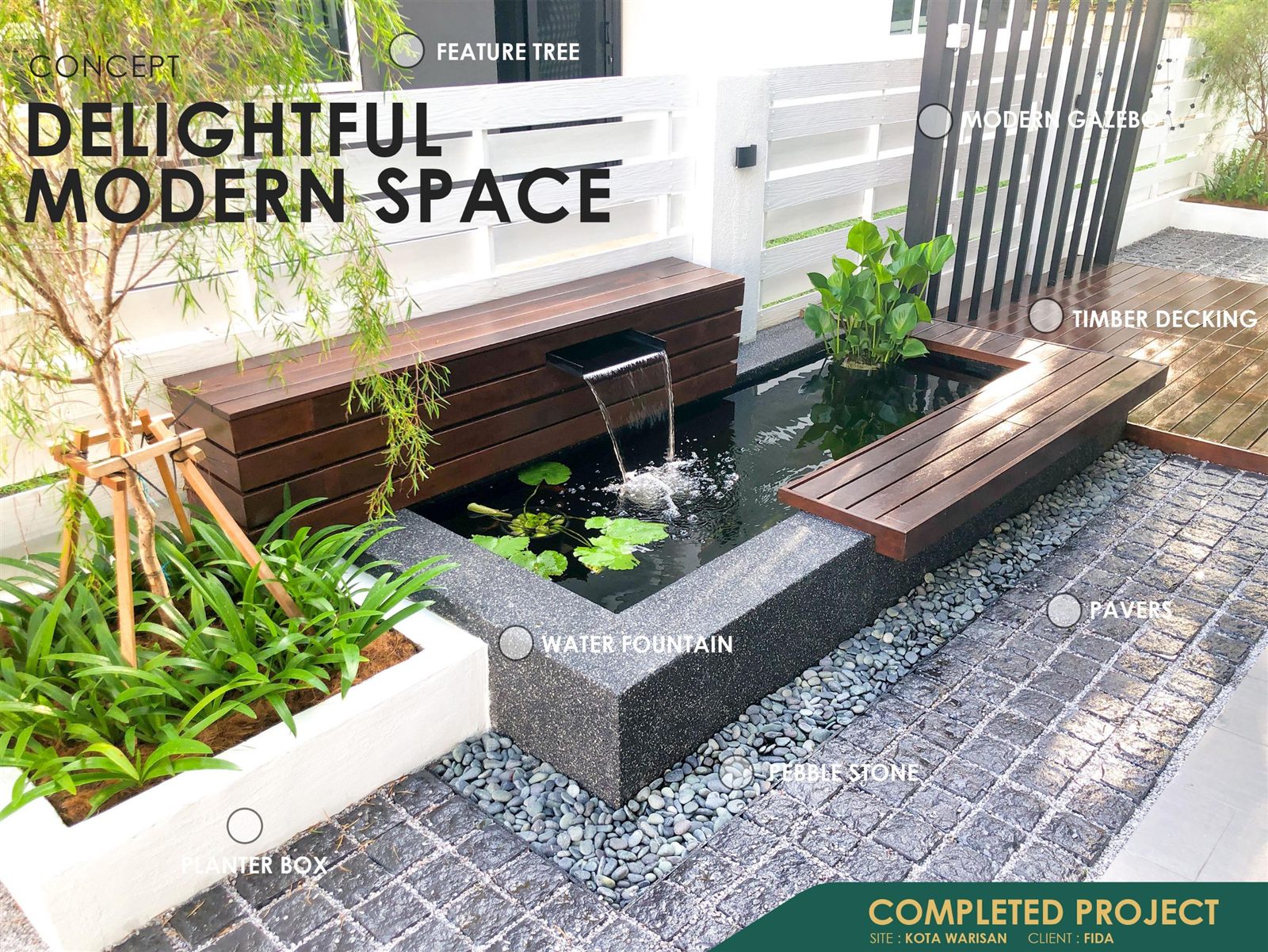Delightful Modern Space — Kota Warisan